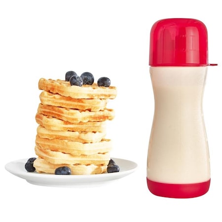 Rise By Dash Rise by Dash Clear/Red ABS Plastic Batter Bottle 2 cups RBB500GBRR16